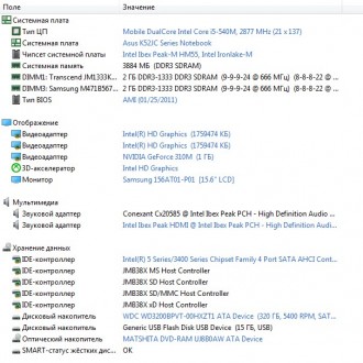 Ноутбук Asus K52JC (i5-540M (2.533 ГГц) / RAM 4 ГБ / HDD 320Gb / NVIDIA GeForce . . фото 7