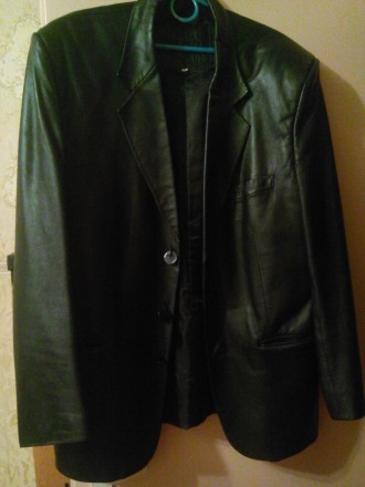 Кожаный пиджак BEIDER "fashion" , Размер XXL (54-56)
Одевался всего пару раз.
. . фото 2