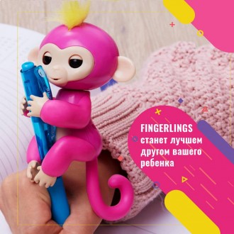 Интерактивная обезьянка Fingerlings - хит продаж на Лондонской выставке Toy Fair. . фото 2