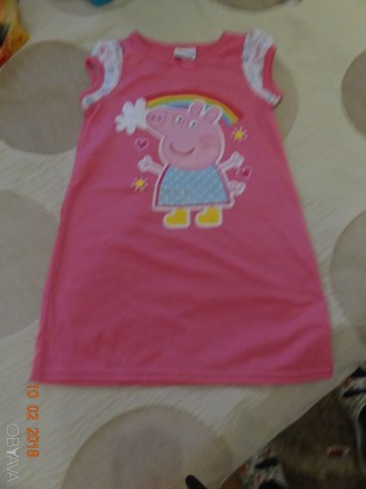 Прикольное платье для любителей мультяшной свинки.. . фото 1