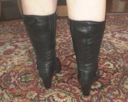Продам женские зимние очень теплые кожаные сапоги 41 полномерный размер, полнота. . фото 5