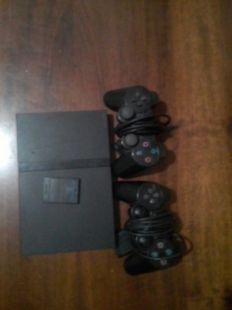 Продам Sony PlayStation 2slim, в хорошем состоянии, только поменяли лазер, проши. . фото 2