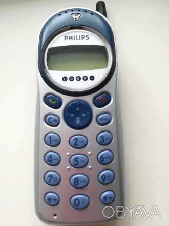Раритетный телефон "Philips" в отличном состоянии для коллекции, полной комплект. . фото 1