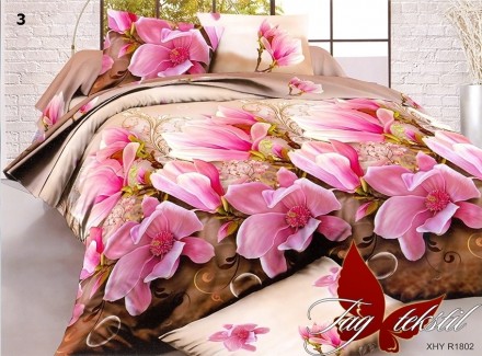 Недорогие постельные комплекты из поликоттона:
красочность и яркость рисунка;
. . фото 3