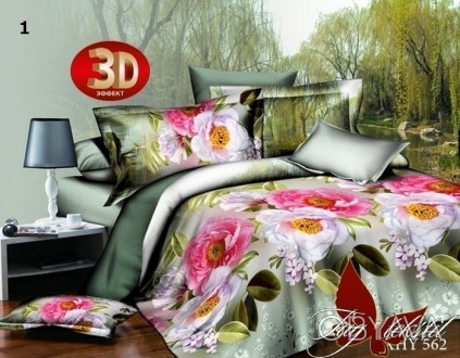 Недорогие постельные комплекты из поликоттона:
красочность и яркость рисунка;
. . фото 1