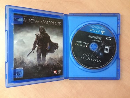 Продам или обменяю диск для Playstation 4 - Shadow Of Mordor (Английская версия). . фото 3