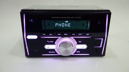 2din Pioneer 1201 Bluetooth USB+SD+AUX+пульт RGB подсветка (копия)
Эргономичная. . фото 5