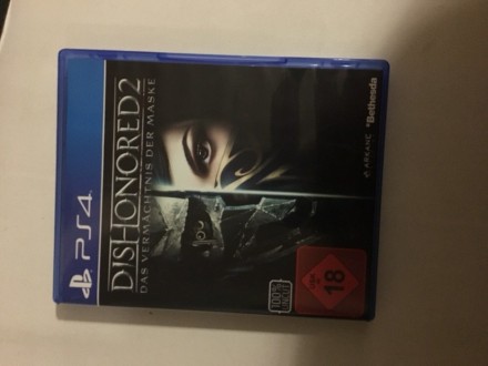 продам или обменяю (на равноценную игру) dishonored2 на ps4 диск и коробка в иде. . фото 4