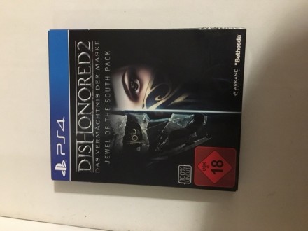 продам или обменяю (на равноценную игру) dishonored2 на ps4 диск и коробка в иде. . фото 2