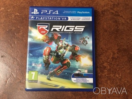 Продам или обменяю PS4 игру RIGS for PSVR. Практически не играл, по этому диски . . фото 1