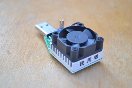 USB электронная нагрузка с вентилятором, регулировка тока, 15 Вт

Нагрузка пре. . фото 7