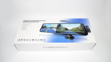 DVR LS516 Full HD 5" экран Зеркало с видео регистратором с камерой заднего вида.. . фото 8