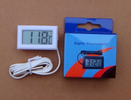 Цифровой термометр с ЖК дисплеем от -50 до +110 градусов

Можно купить белого . . фото 8