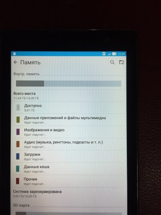 Планшет Asus, ОС Android 5.0.2, диагональ 7 дюймов. Память 16Гб и есть слот под . . фото 6
