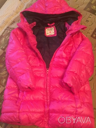 Дитяча куртка для дівчинки. Чудовий варіант для весни/осінь, синтепон, зріст 110. . фото 1