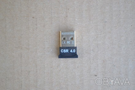 Bluetooth аудио передатчик v4.0 CSR 4.0 Dongle Adapter для PC - ОМ версия (Trans. . фото 1