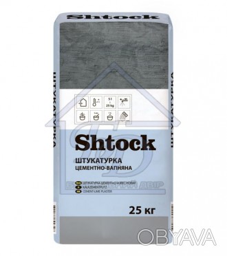 Область применения
Shtock штукатурка цементно-известковая, используется для выр. . фото 1