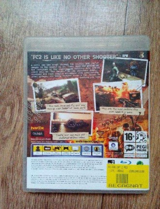 Игра для PS3 состояние идеальное.FarCry 2 на английском языке.. . фото 3