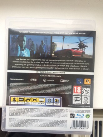 Продам Grand Theft Auto V ( Лицензия) Продаю диск як новий користувався 1 раз, т. . фото 3