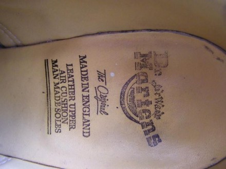 Продам женские туфли Martens(made in England),size 5(37).Б/у в отличном состояни. . фото 3