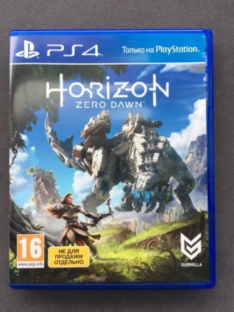 Игра Horizon Zero Dawn для PlayStation 4. Идеальное состояние. Игра полностью ру. . фото 2