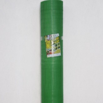 Сетка пластиковая "птичка"1,5*100 с размерами ячеек 12*14 и 30*35,цвет зелёный,ч. . фото 5
