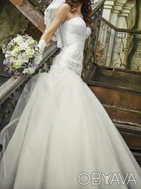 Продам оригинальное свадебное платье, которое выгодно подчеркивает фигуру невест. . фото 4