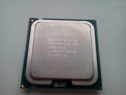Pentium Dual-Core E2140, 1.6 GHz/1М/800, SLA93, сокет 775. . фото 2