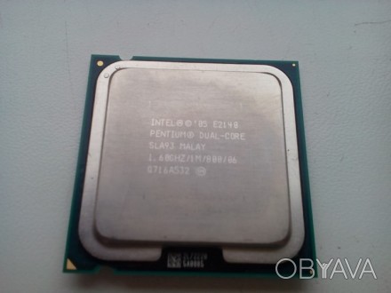 Pentium Dual-Core E2140, 1.6 GHz/1М/800, SLA93, сокет 775. . фото 1