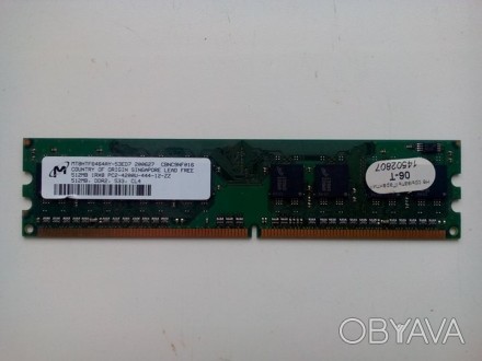 Память DDR2 512Mb. . фото 1