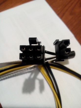 Провода 8 pin (6+2) для серверных блоков питания - 50 грн.

Провод-0,75 квадра. . фото 7