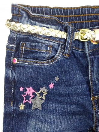Стильные джинсы для девочки. Производитель Kiki&Koko.
Штанишки с молниями внизу. . фото 3
