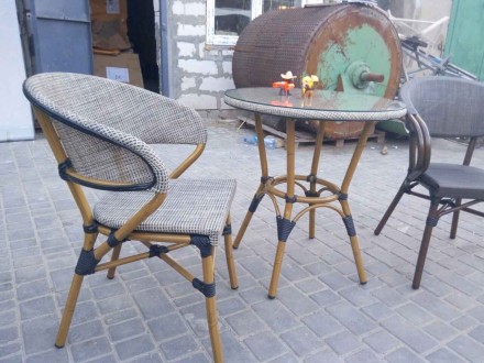 Стол и  два стула ROYAL или SALON  что входят в комплект, выполнены в стиле фран. . фото 5