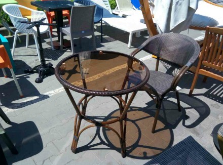 Стол и  два стула ROYAL или SALON  что входят в комплект, выполнены в стиле фран. . фото 3