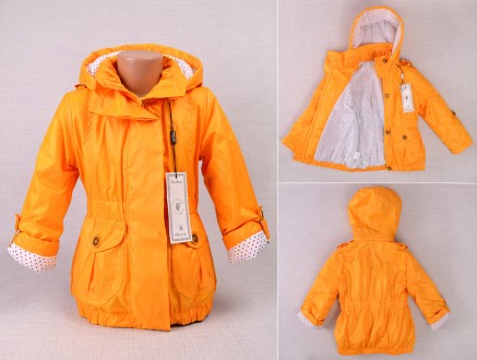 Демисезонная куртка-плащик для девочки, аналог Wojcik

Данная модель является . . фото 4
