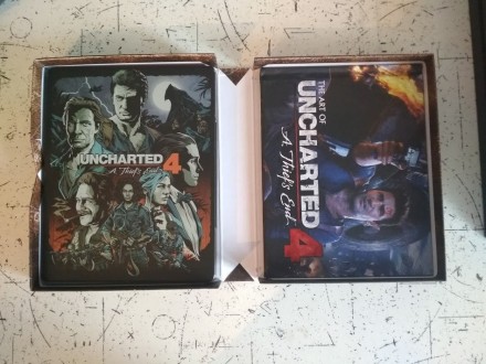 Uncharted 4 A Thiefs End - Special Edition steelbook - картонное издание в отлич. . фото 3