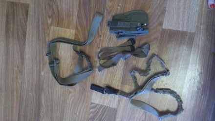 Кобура MFH пистолетная правая для короткоствольного и длинноствольного оружия. П. . фото 9