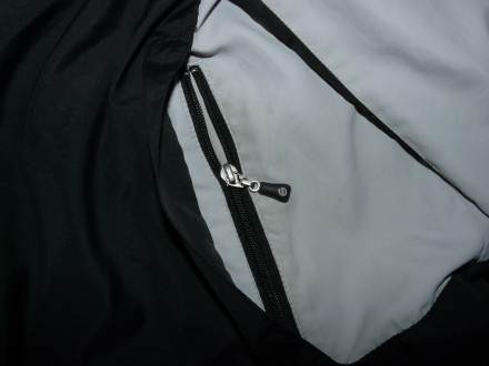 Куртка ветровка спортивная Sunderland Шотландия size L/52 рост 180 серо-чёрная, . . фото 6