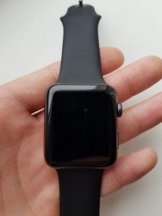 Продаються чудові часи apple watch series2 42mm в чорному кольорі. Часи в харошо. . фото 3