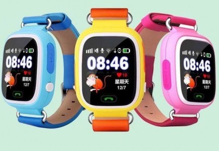 Продам детские умные часыQ100 Детские умные часы Smart baby watch Q100 с GPS, Се. . фото 2