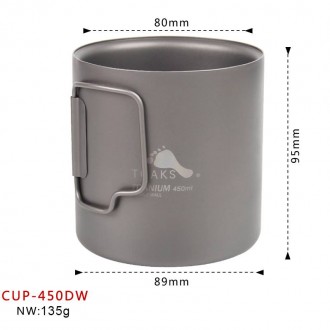 Титанова термокружка TOAKS 450мл.

Марка: TOAKS
Артикул: CUP-450-DW
Матеріал. . фото 12