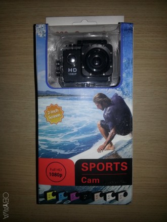 Экшн-камера с аквабоксом SJ4000 Sports Cam .Эта камера предназначена для съемки . . фото 3