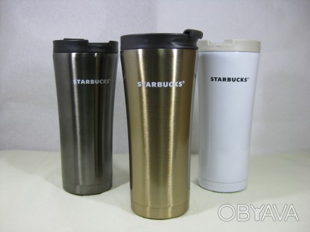 Термос-чашка Starbucks Smart Cup разработана для ношения в сумке, рюкзаке и умещ. . фото 1