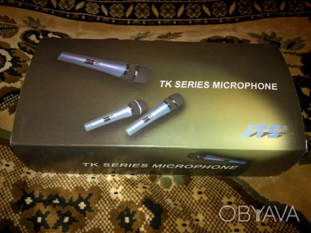 JTS TK-600 — динамічний кардіоїдний мікрофон для вокалу, оснащений самим популяр. . фото 1
