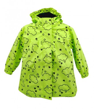Многофункциональная куртка дождевик для девочки. Производитель Ergee, Германия. . . фото 2