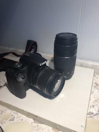 Продам фотоапарат в відмінному стані Canon 5000d з двома об’єктивами і сумка в п. . фото 4
