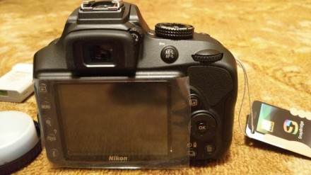 Nikon D3400 AF-P 18-55mm f/3.5-5.6G VR Kit Black Подробнее: https://rozetka.com.. . фото 5