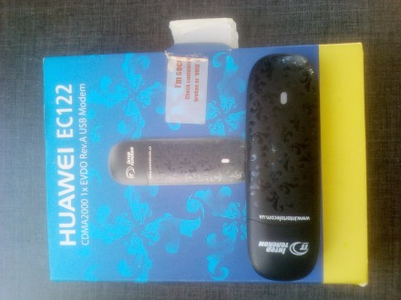 Модем Huawei EC 122 от интертелеком, 2 года не был в эксплуатации, состояние раб. . фото 2
