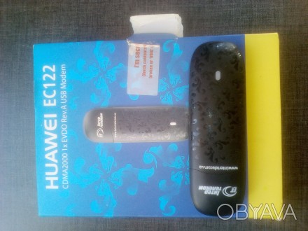 Модем Huawei EC 122 от интертелеком, 2 года не был в эксплуатации, состояние раб. . фото 1