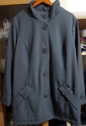 Новая куртка ,66 р
длина куртки  80 см,
длина рукава  63 см, 
ширина в груди . . фото 2